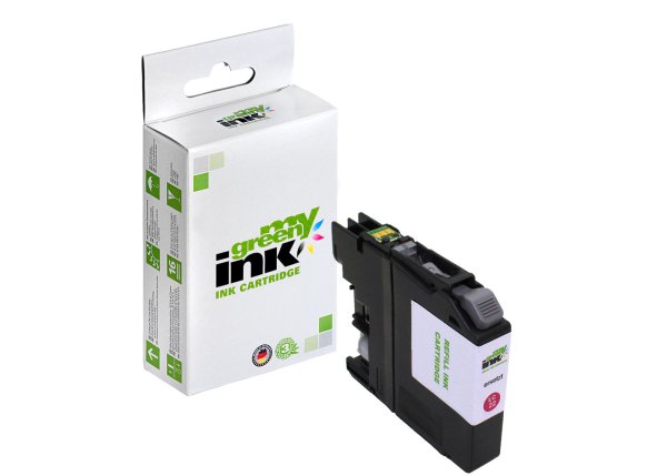 my green ink Tintenpatrone (magenta) ersetzt Brother LC-22EM
