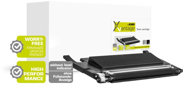 Xvantage(R) by KMP Toner (schwarz) ersetzt HP 117A (W2070A)