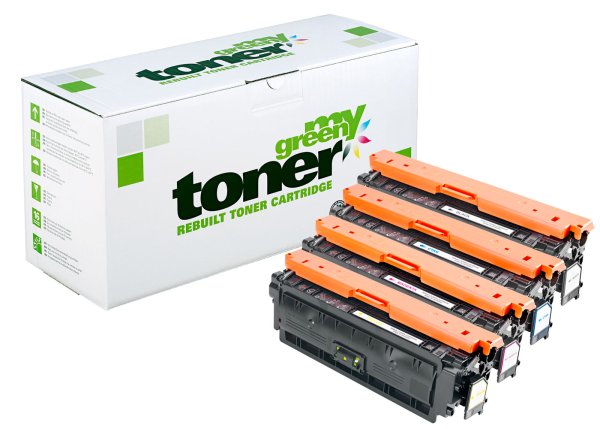 my green toner SET ersetzt HP 212X (W2120X, W2121X, W2123X, W2122X)