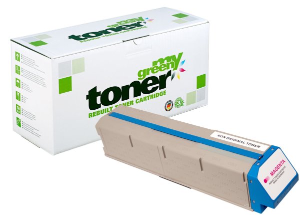 my green toner (magenta) ersetzt OKI 45536506