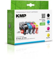 KMP Tintenpatronen H147V MULTIPACK ersetzt HP 934XL/935XL