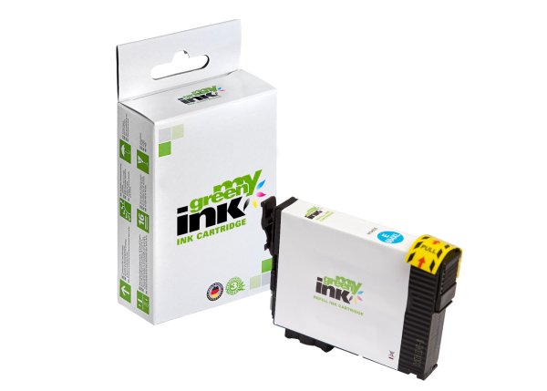 my green ink Tintenpatrone (cyan) ersetzt Epson 604XL (T10H2 - Ananas)