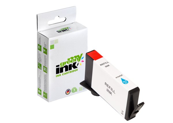 my green ink Tintenpatrone (cyan) ersetzt HP 912XL (3YL81AE)