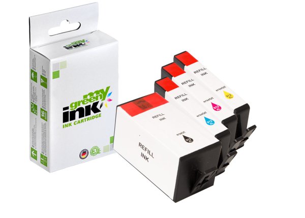 my green ink Tintenpatronen SET ersetzt HP 912XL (3YP34AE)