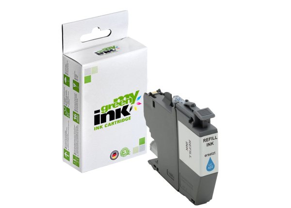 my green ink Druckerpatrone (cyan) ersetzt Brother LC-422C