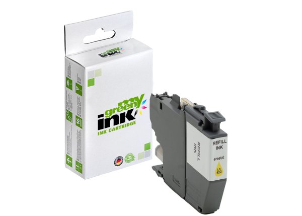 my green ink Druckerpatrone (gelb) ersetzt Brother LC-422Y