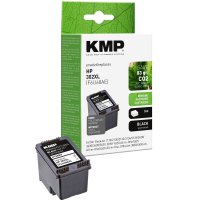 KMP Tintenpatrone H168BX (schwarz) ersetzt HP 302XL (F6U68A)