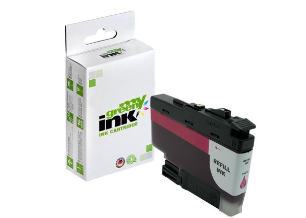 my green ink Tintenpatrone (magenta) ersetzt Brother LC-3239XLM