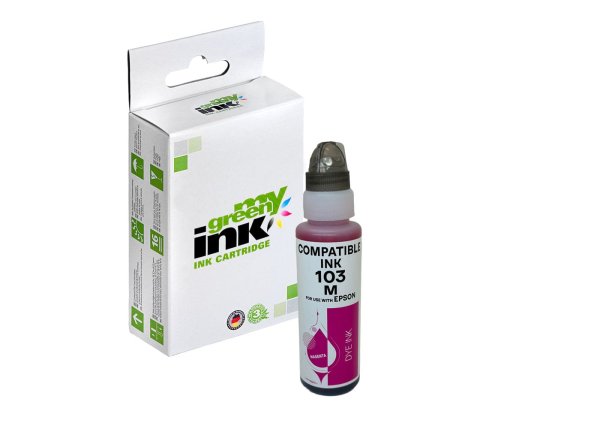 my green ink Nachfülltinte (magenta) ersetzt Epson EcoTank 103 (T00S3)