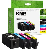 KMP Tintenpatronen MULTIPACK ersetzt HP 912XL (3YP34AE)