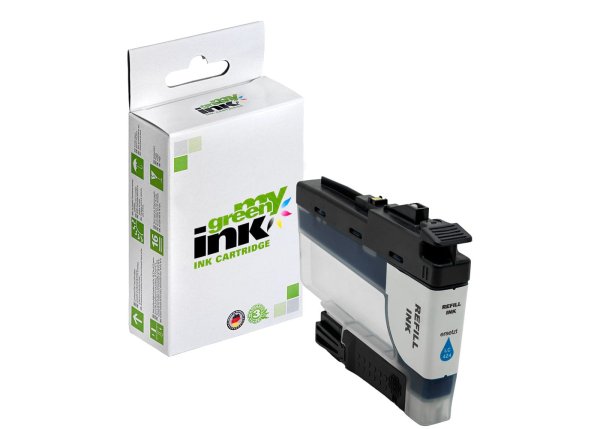 my green ink Tintenpatrone (cyan) ersetzt Brother LC-424C