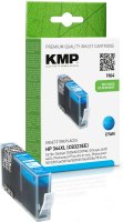 KMP Tintenpatrone H64 (cyan) ersetzt HP 364XL (CB323EE)