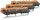 KMP Toner B-T58CMY MULTIPACK ersetzt Brother TN-246 (TN-246C, TN-246M, TN-246Y)