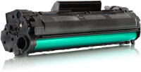 KMP Toner H-T100 (schwarz) ersetzt HP 35A (CB435A), Canon 712 (1870B002)