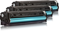KMP Toner H-T113CMY MULTIPACK ersetzt HP 125A (CB541A, CB543A, CB542A)