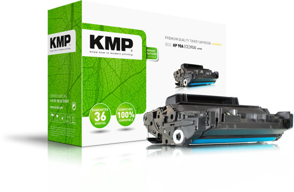 KMP Toner H-T170 (schwarz) ersetzt HP 90A (CE390A)