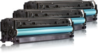 KMP Toner H-T196CMY MULTIPACK ersetzt HP 305A (CE411A, CE413A, CE412A)