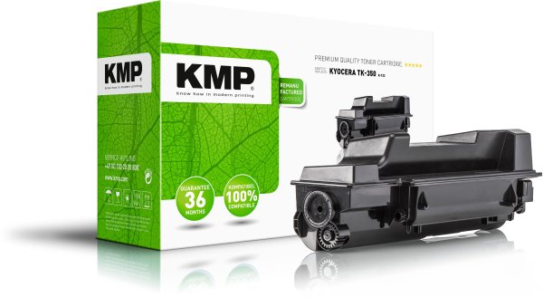 KMP Toner K-T22 (schwarz) ersetzt Kyocera TK-350